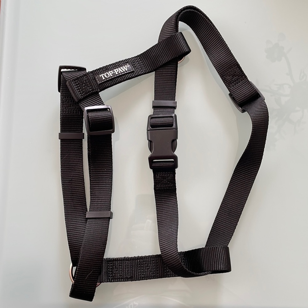 Black Top Paw Signature Dog Harness Size L - Like New